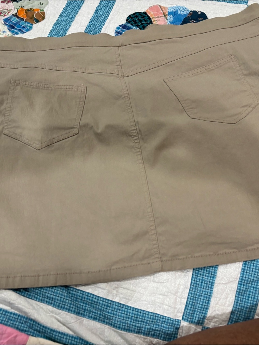 hearts of palm Woman Beige/Tan Skirt Label Detail